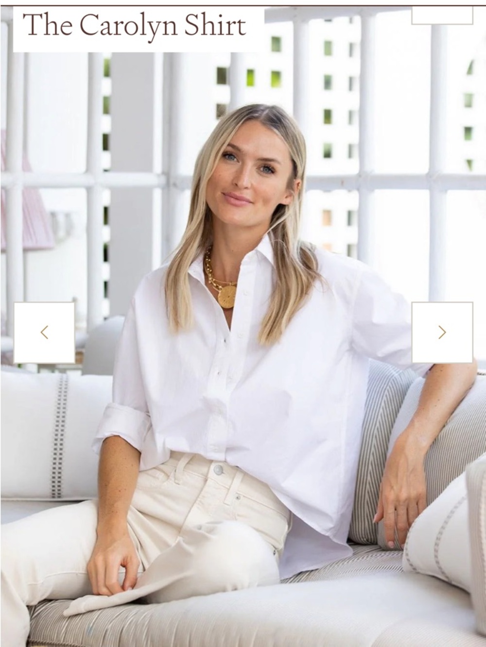 NWT Carolyn Shirt